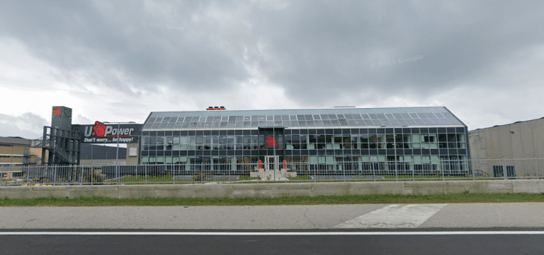 Sedež podjetja Upower v Parruzaru v Italiji