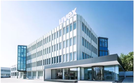 Sedež podjetja Uvex v mestu Fürth v Nemčiji