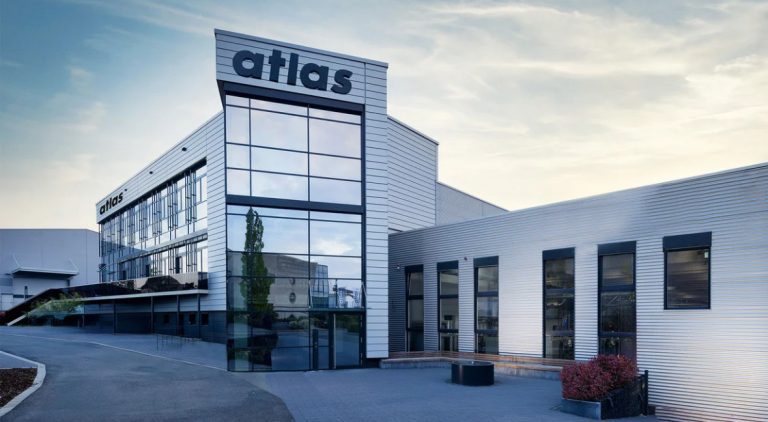 Sedež podjetja Atlas v Dortmundu v Nemčiji